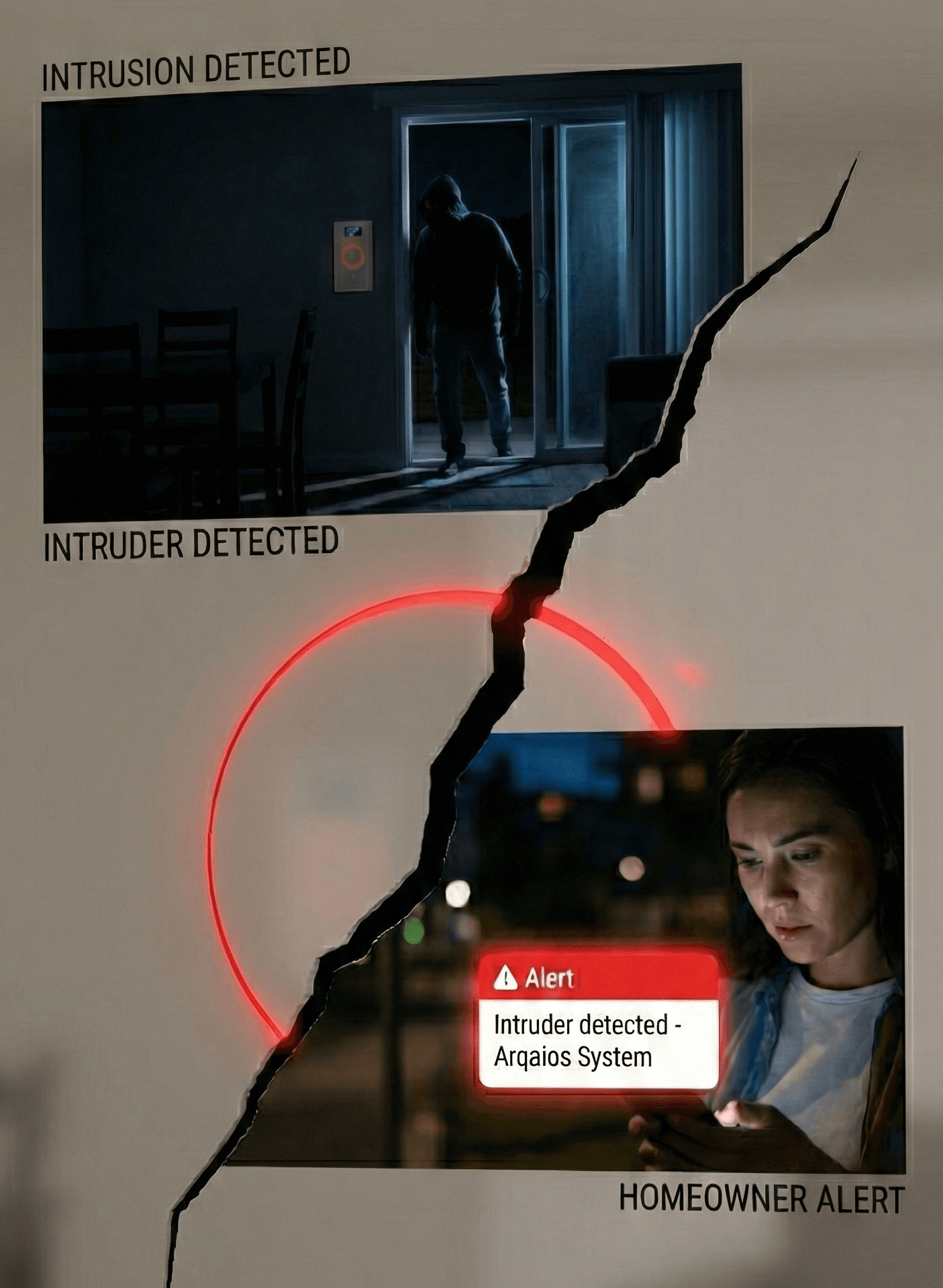 After-hours intrusion detection without cameras